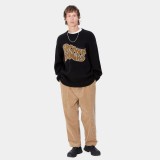 Ανδρικό Πουλόβερ Μαύρο - Carhartt WIP Brown Ducks Εικόνα 1