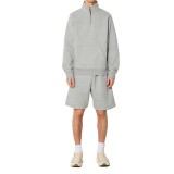 CARHARTT WIP CHASE NECK ZIP SWEATSHIRT I033665-00MXX Grey Image 4