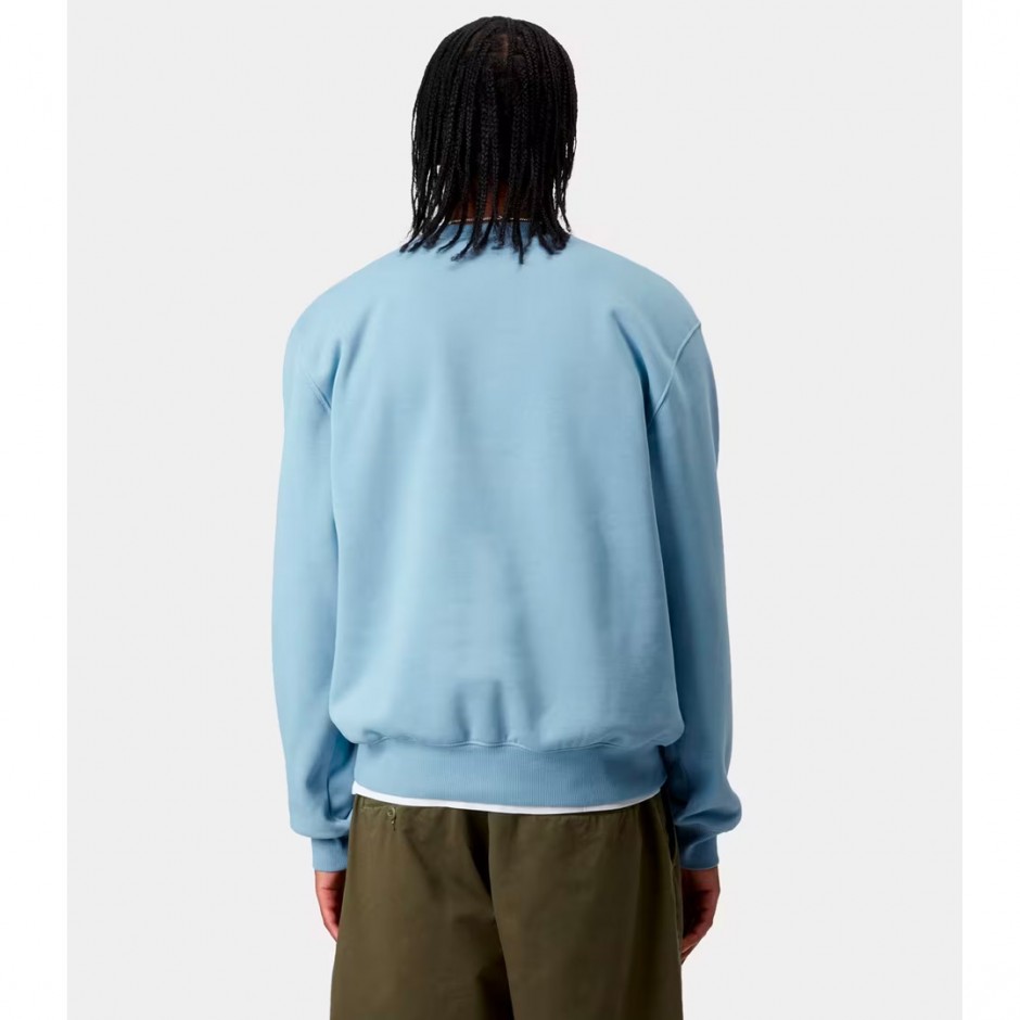 CARHARTT WIP CARHARTT SWEAT I030546-2QKXX Siel