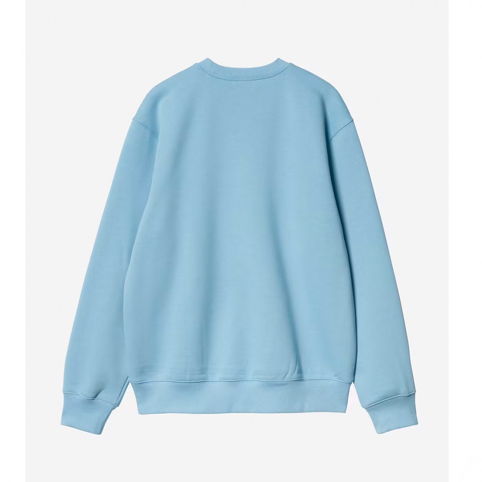 CARHARTT WIP CARHARTT SWEAT I030546-2QKXX Siel