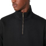 CARHARTT WIP CHASE NECK ZIP SWEATSHIRT I033665-00FXX Black Image 1