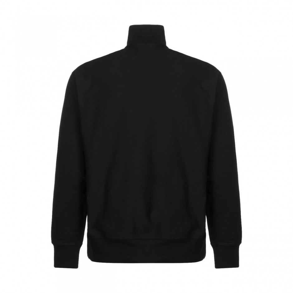 Ανδρικό Φούτερ Μαύρο - Carhartt WIP Half Zip American Script