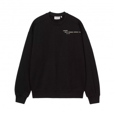Ανδρικό Φούτερ Μαύρο - Carhartt WIP Punched