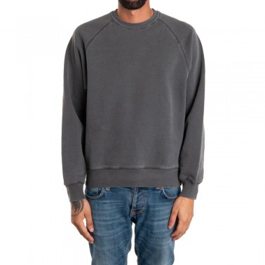Carhartt WIP Taos Ανθρακί - Ανδρικό Φούτερ Με Λαιμόκοψη