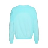 KARL KANI STREET ACADEMY WASHED OS CREW KM243-004-1-LIGHT BLUE Siel Image 0