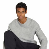 Ανδρική Πλεκτή Μπλούζα Γκρι - adidas Originals Trefoil Essentials Fully Knit Εικόνα 1