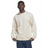 Ανδρική Μακρυμάνικη Μπλούζα adidas Originals C CREW FT Εκρού HK2939  Εικόνα 