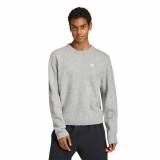 Ανδρική Πλεκτή Μπλούζα Γκρι - adidas Originals Trefoil Essentials Fully Knit Εικόνα 