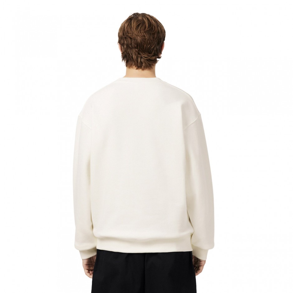 LACOSTE SWEATSHIRTS SH978570V Εκρού