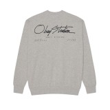 Men's Sweatshirt Grey - Obey Autograph Image 0