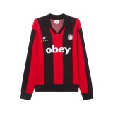 OBEY SOCCER JERSEY SWEATER 151000090-RDM Colorful Image 