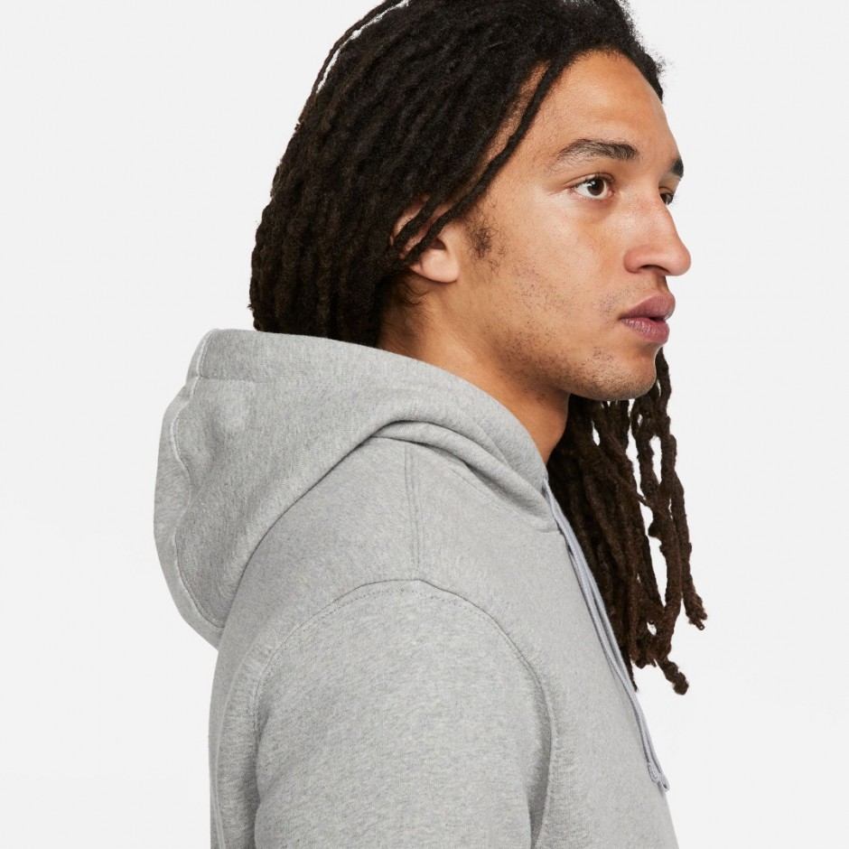 NIKE SPORTSWEAR CLUB FLEECE PULLOVER HOODIE BV2654-063 Grey