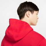 Nike Sportswear Club Fleece Κόκκινο - Ανδρική Μπλούζα Φούτερ  Εικόνα 1