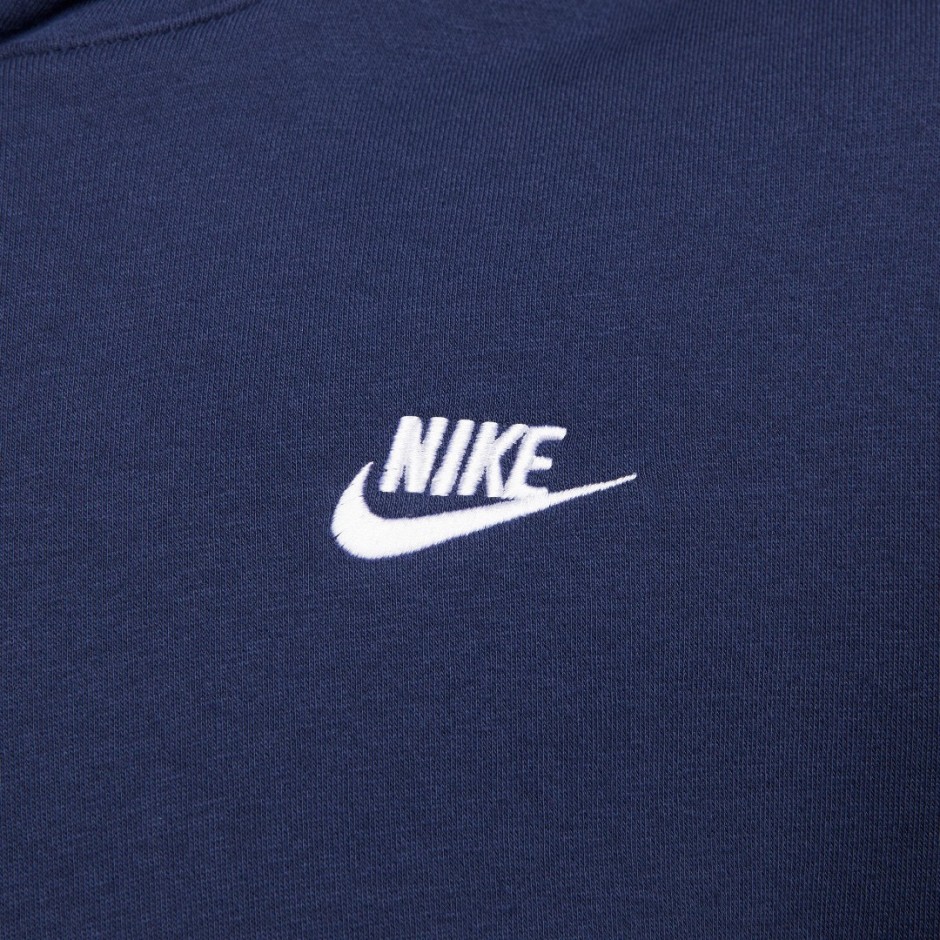 Nike Sportswear Club Fleece Μπλε - Ανδρική Μπλούζα Φούτερ 