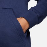 Nike Sportswear Club Fleece Μπλε - Ανδρική Μπλούζα Φούτερ  Εικόνα 2