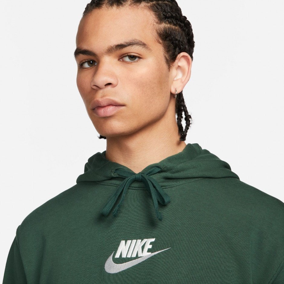 Nike Club Πράσινο - Ανδρική Μπλούζα Φούτερ