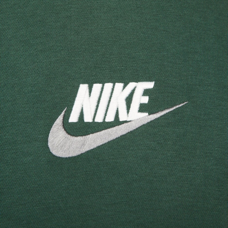 Nike Club Πράσινο - Ανδρική Μπλούζα Φούτερ