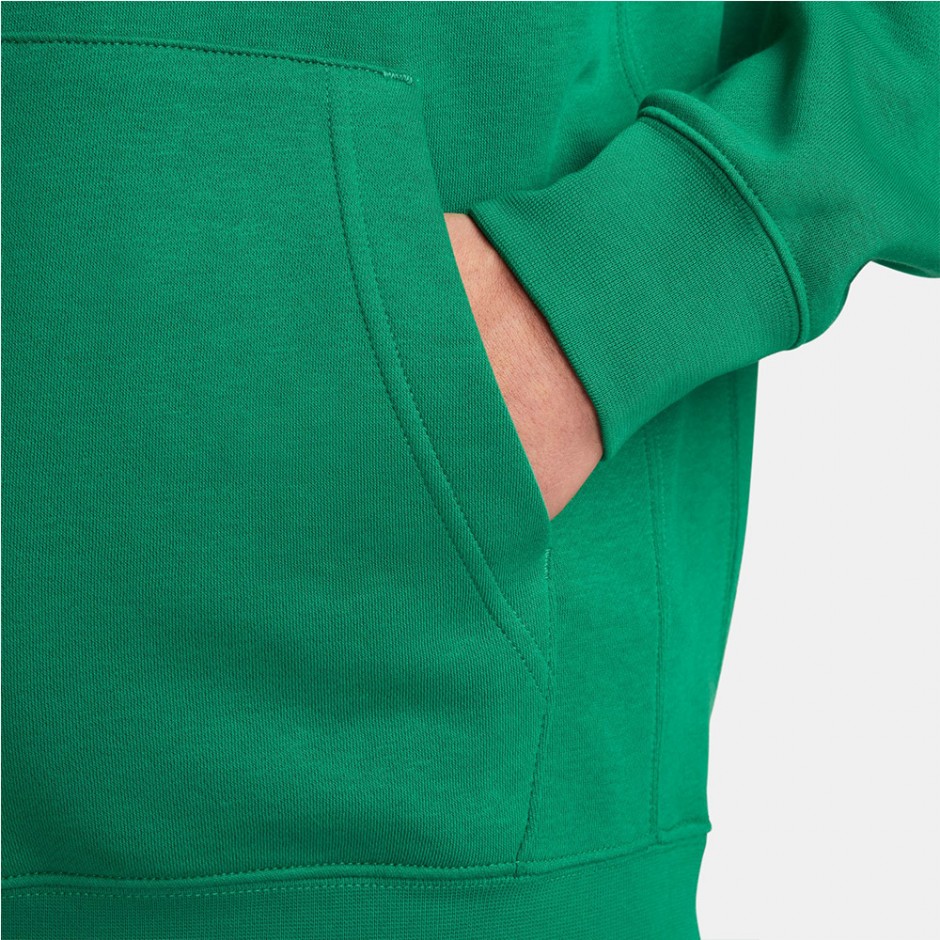Nike Club Fleece Πράσινο - Ανδρικό Φούτερ Με Κουκούλα