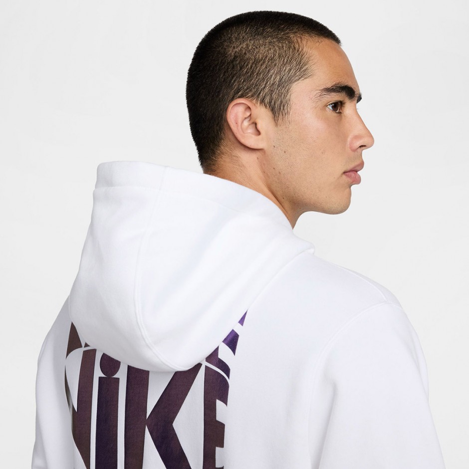 NIKE U NSW CLUB HDY PO BB GN HJ0606-100 White