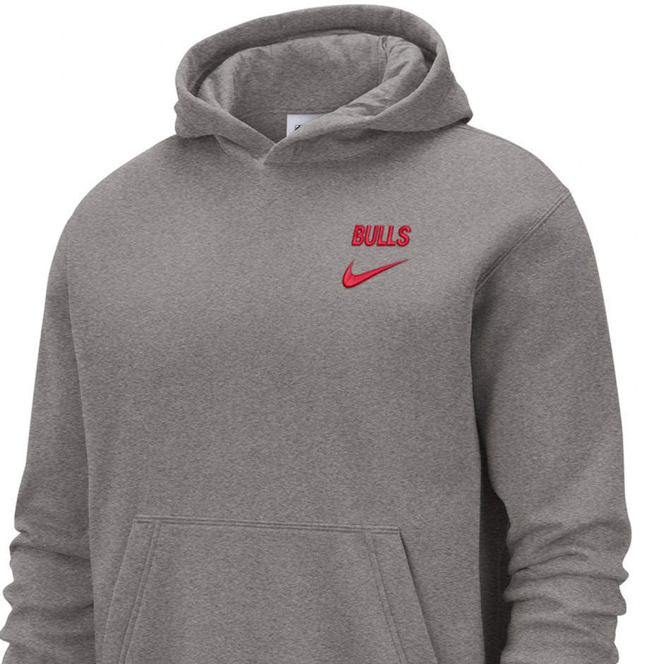 NIKE CHI MNK CLUB HOODIE PO CTS HM8653-063 Coal