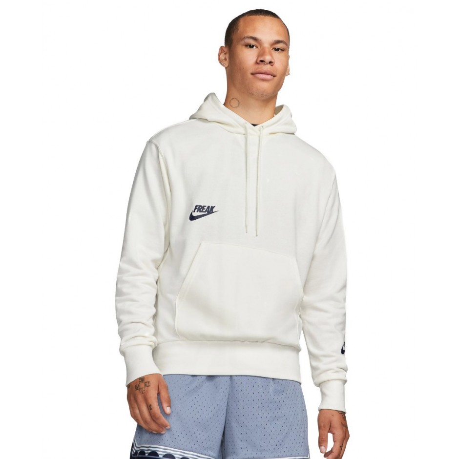 Ανδρική Μπλούζα Φούτερ NIKE Giannis M NK PO HOODIE Εκρού DQ5649-133