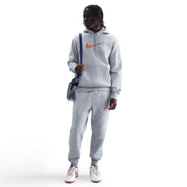 Ανδρικό Φούτερ Γκρι - Nike Sportswear Club Fleece