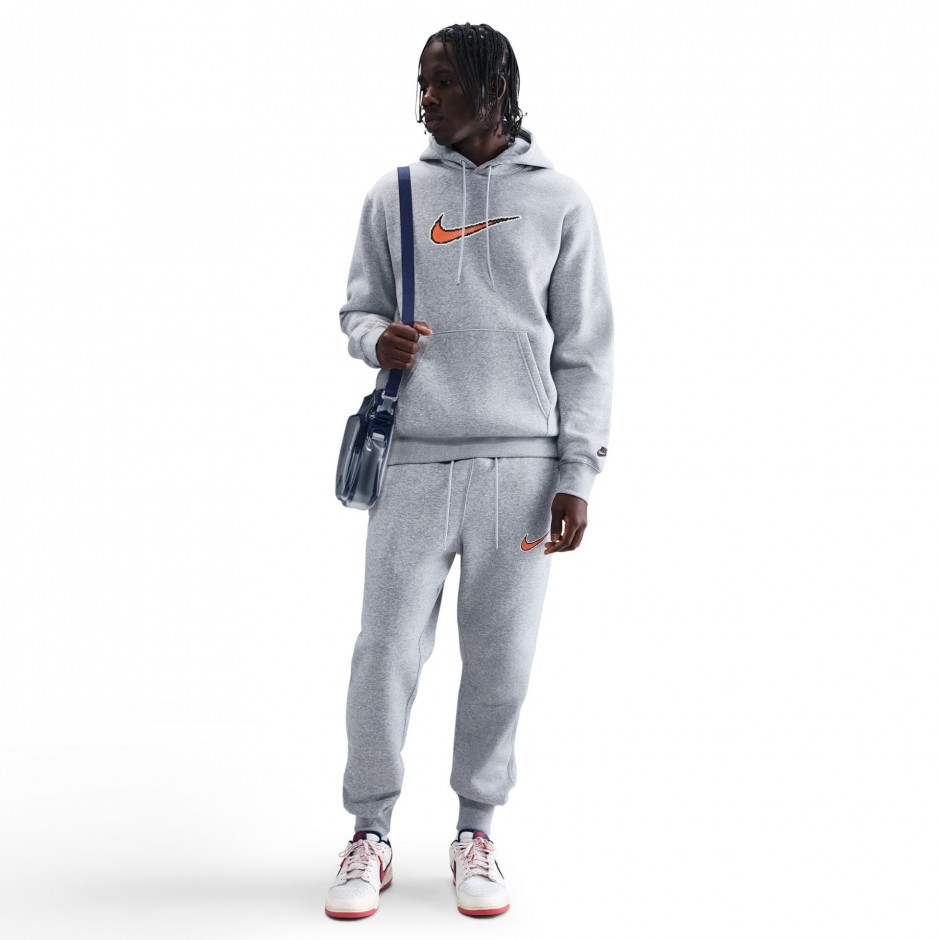 Ανδρικό Φούτερ Γκρι - Nike Sportswear Club Fleece