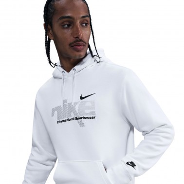 Ανδρικό Φούτερ Λευκό - Nike Club