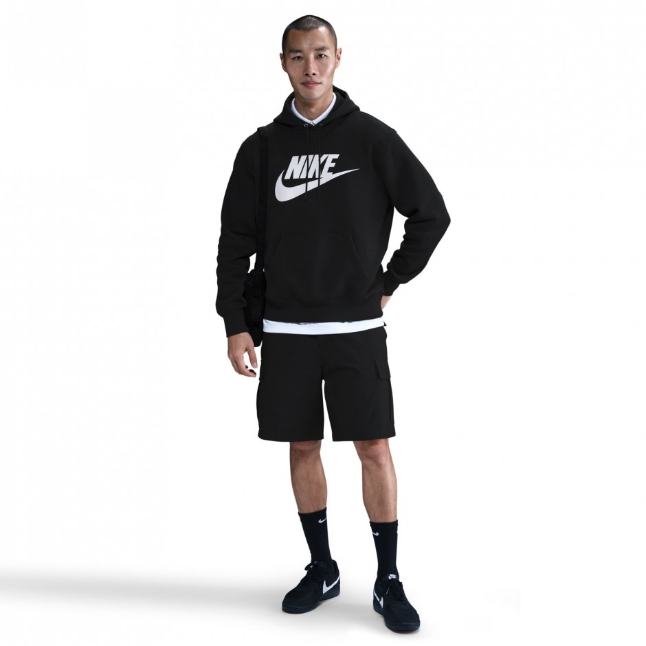 Ανδρικό Φούτερ Μαύρο - Nike Club