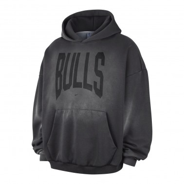 Ανδρικό Φούτερ NBA Ανθρακί - Nike Chicago Bulls Standard Issue