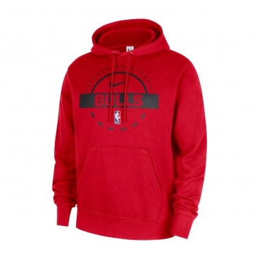 Ανδρικό Φούτερ NBA Κόκκινο - Nike Chicago Bulls Club