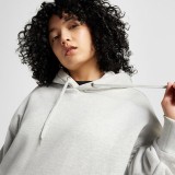 CONVERSE GOLD STANDARD LOOSE-FIT PULLOVER HOODIE 10025917-A02 Grey Image 1