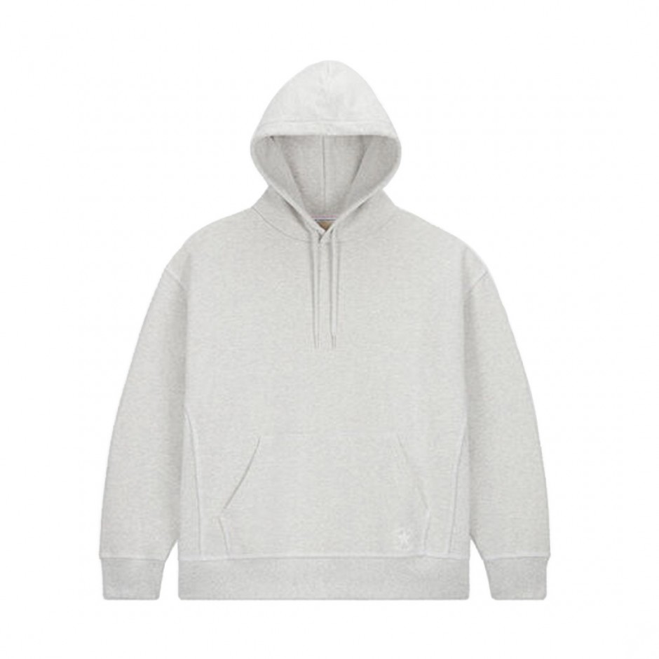 CONVERSE GOLD STANDARD LOOSE-FIT PULLOVER HOODIE 10025917-A02 Grey