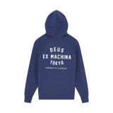 Men's Hoodie Blue - Deus Harajuku Address Image 0
