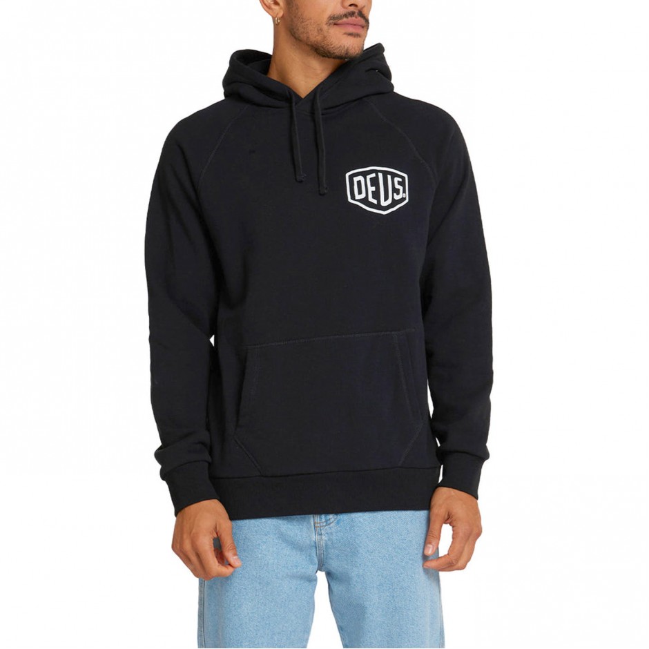 DEUS HARAJUKU ADDRESS HOODIE TDMW48675F-BLK Black