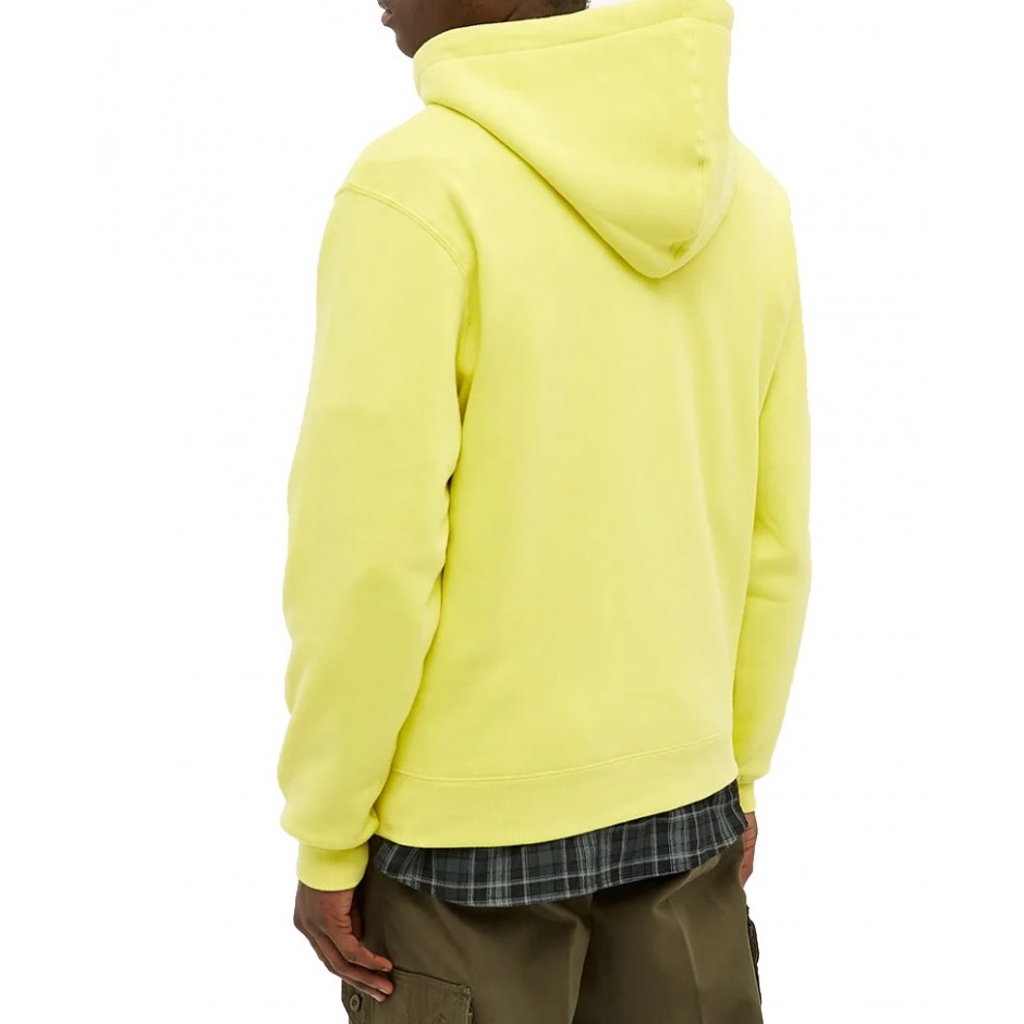 STUSSY STOCK LOGO APP. HOODIE 118391-LEMON Κίτρινο
