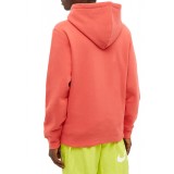STUSSY STOCK LOGO APP. HOODIE 118391-PALE RED Κοραλί Εικόνα 0