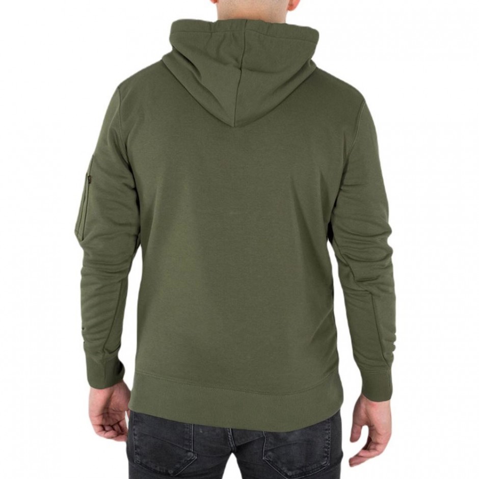 ALPHA INDUSTRIES X-FI HOODY 158321-257 Κhaki