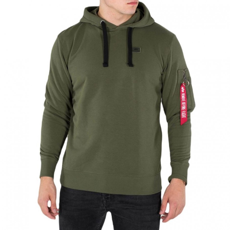 ALPHA INDUSTRIES X-FI HOODY 158321-257 Κhaki