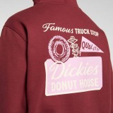 DICKIES DONUT HOUSE HOODIE DK0A88ATL16-L16 Βordeaux Image 2