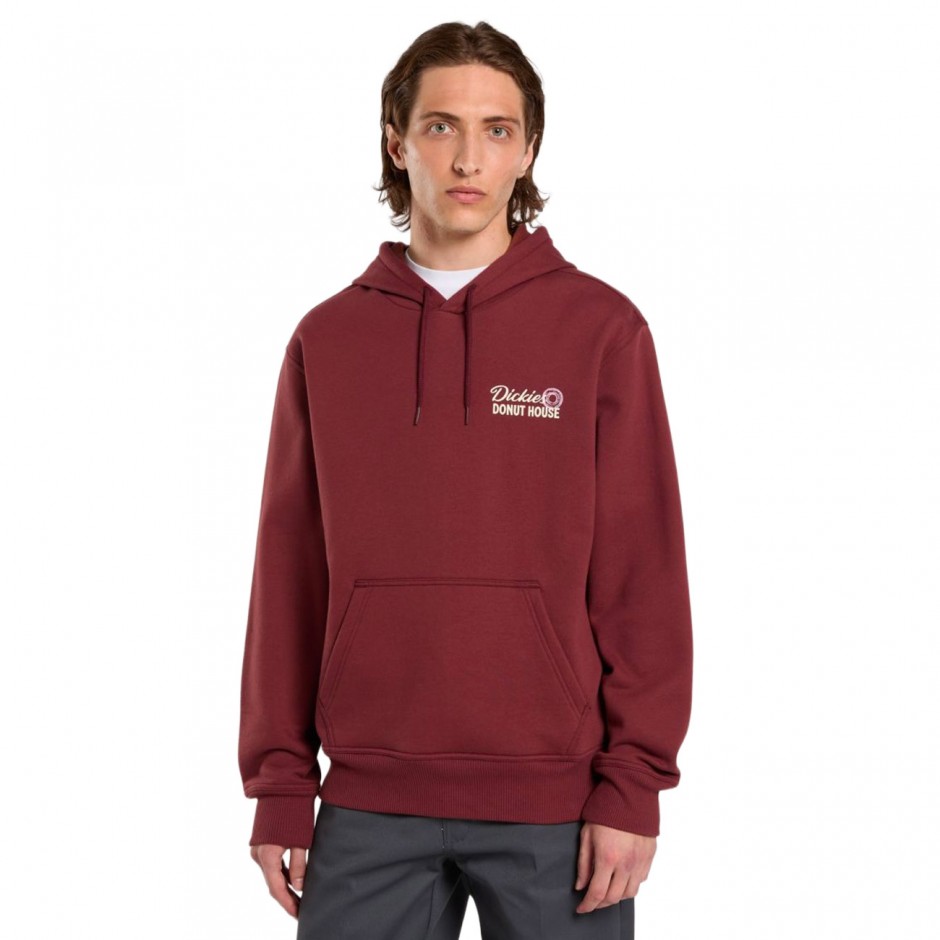 DICKIES DONUT HOUSE HOODIE DK0A88ATL16-L16 Βordeaux