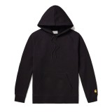 CARHARTT WIP HOODED CHASE SWEAT I033661-00FXX Black Image 1