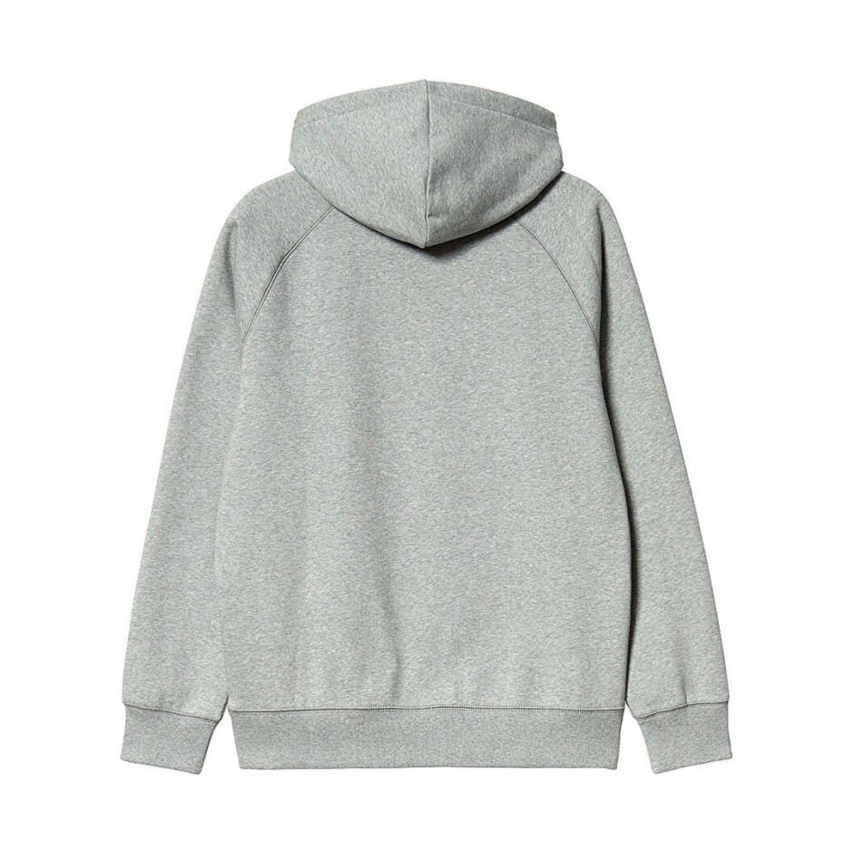 CARHARTT WIP HOODED CHASE SWEAT I033661-00MXX Grey