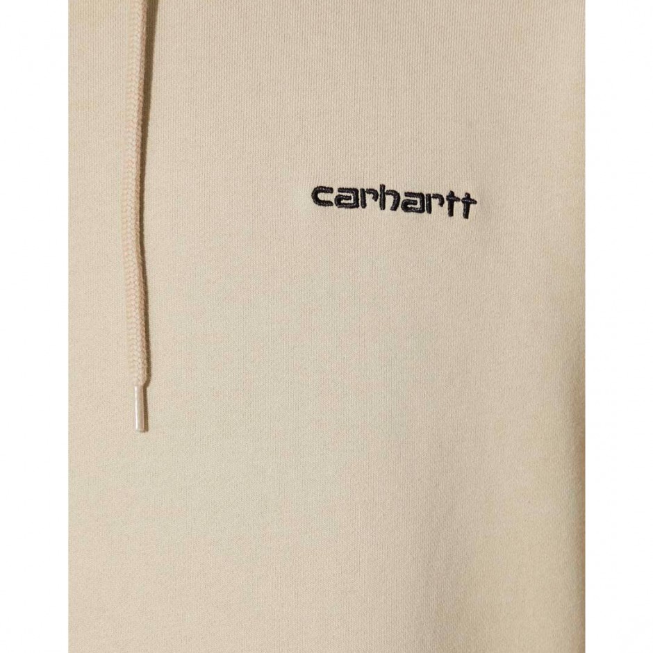 Ανδρικό Φούτερ Μπεζ - Carhartt WIP Hooded Script Embroidery