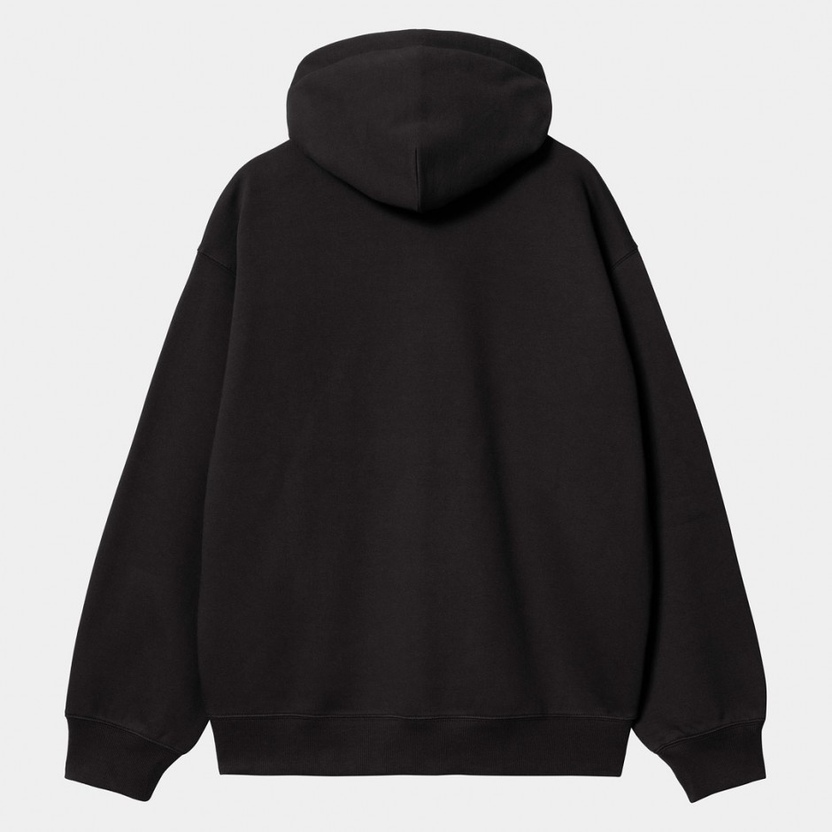 CARHARTT WIP HOODED BROWN DUCKS SWEATSHIRT I033930-89XX Black