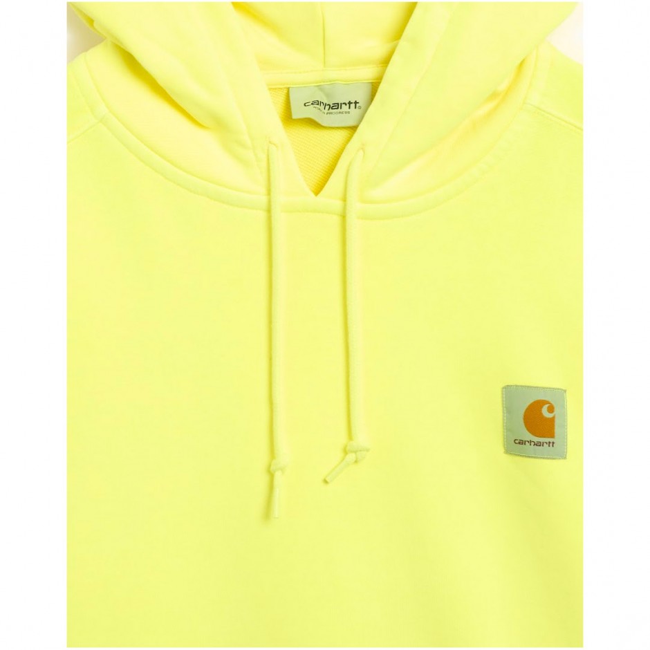 CARHARTT WIP HOODED INDUSTRY SWEAT COTTON I034417-2M3GD Yellow