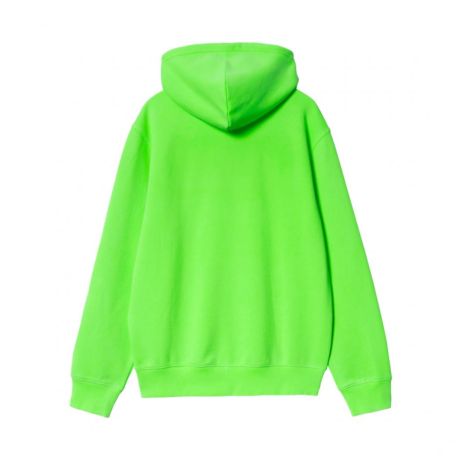 CARHARTT WIP HOODED INDUSTRY SWEAT COTTON I034417-2M4GD Green