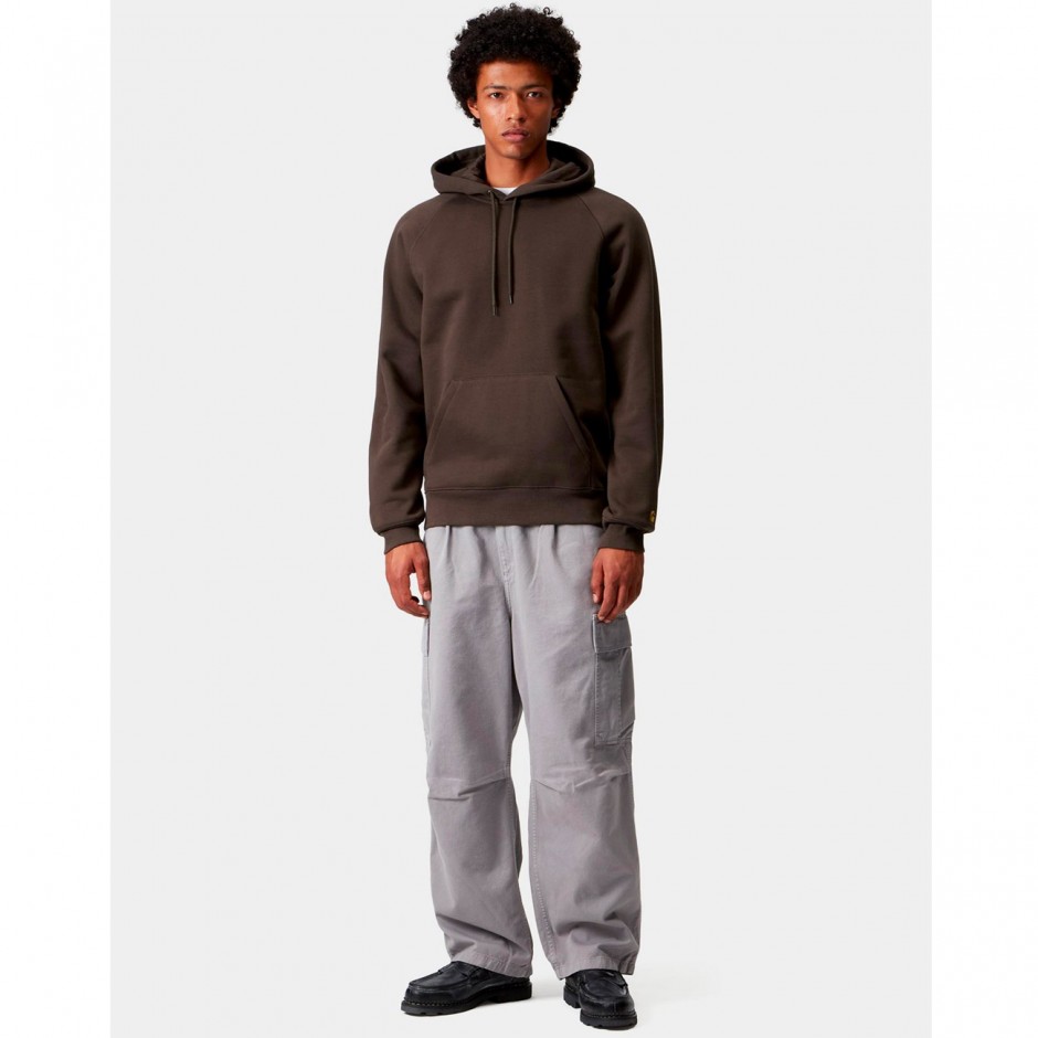 CARHARTT WIP HOODED CHASE SWEAT I033661-00WXX Brown