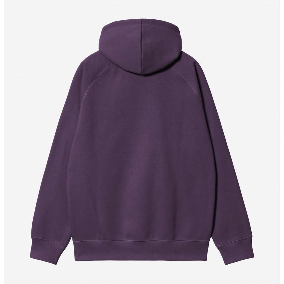 CARHARTT WIP HOODED CHASE SWEAT I033661-37YXX Purple