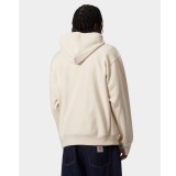 CARHARTT WIP HOODED AMERICAN SCRIPT SWEATSHIRT I028279-05XX Ecru Image 0
